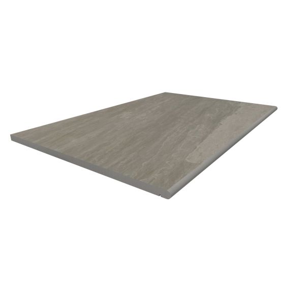 Image displaying 900x600 Kandla Grey Step with a 20mm Bullnose Edge