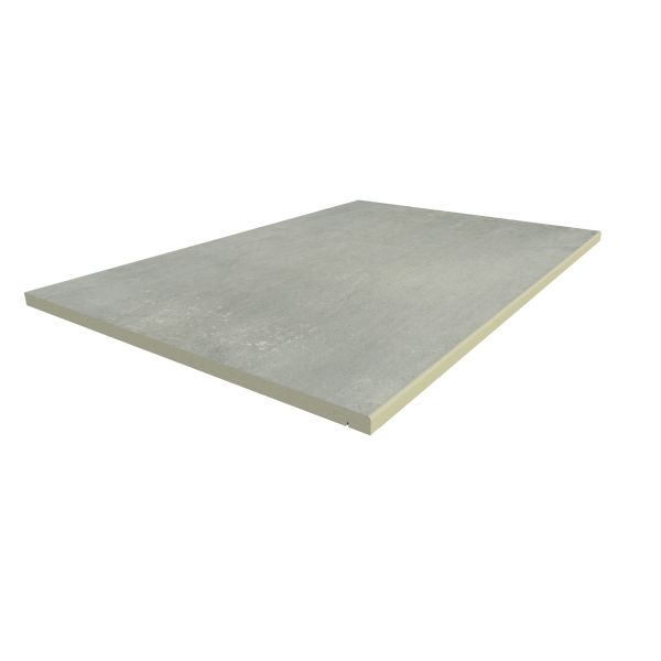 Image Displaying 900x600 Polished Concrete Step with a 5mm Pencil Round Edge