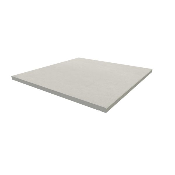 Image Displaying 600x600 Sandy White Step with a 5mm Chamfer Edge