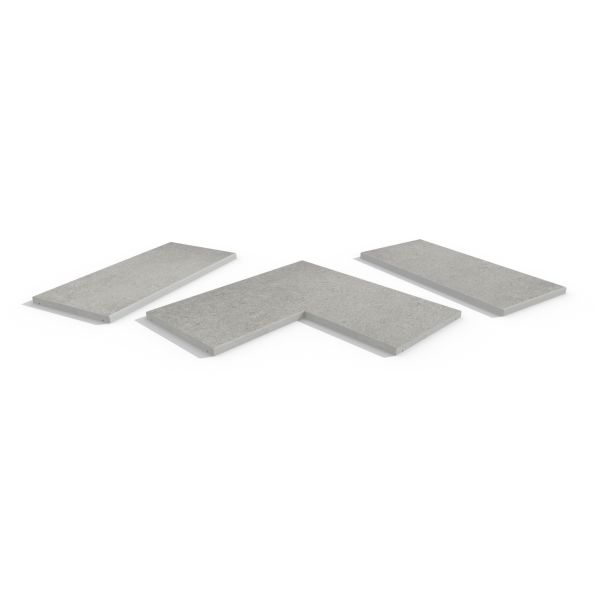Image Displaying Silver Grey Coping Collection