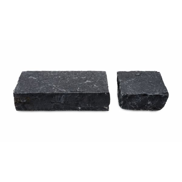 Midnight Black Limestone Setts