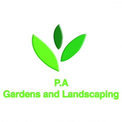 P A Gardens & Landscaping Logo