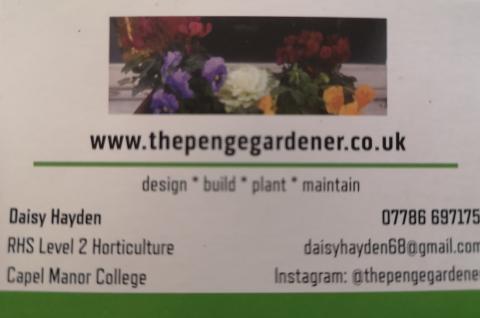 The Penge Gardener Logo
