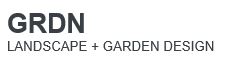 GRDN Landscape + Garden Design Logo