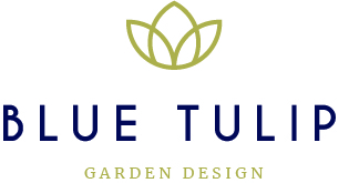 Blue Tulip Garden Design Logo