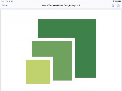 Henry Thomas Garden Designs  Logo