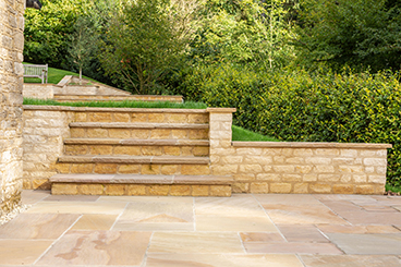 40mm Sandstone Step Treads