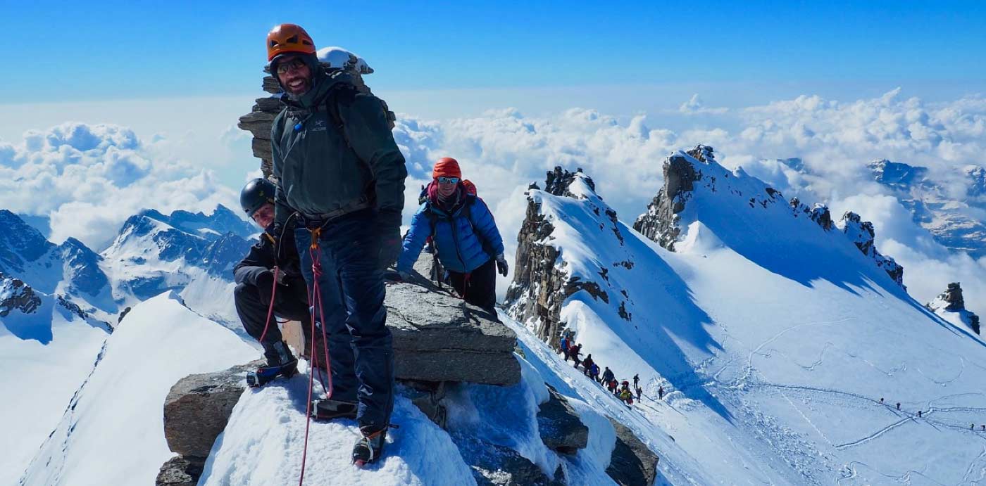 Team Felix Gran Paradiso Climb