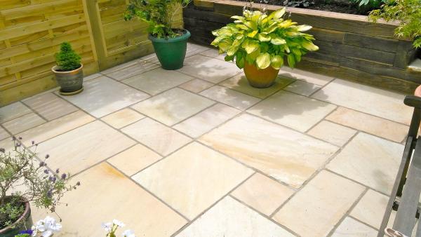 Cleaning a Natural Stone Patio