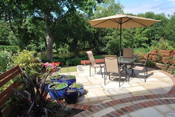 Design Ideas for Indian Sandstone Patios