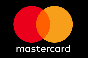 Red and yellow circles overlapping on black background. Logo of Mastecard.