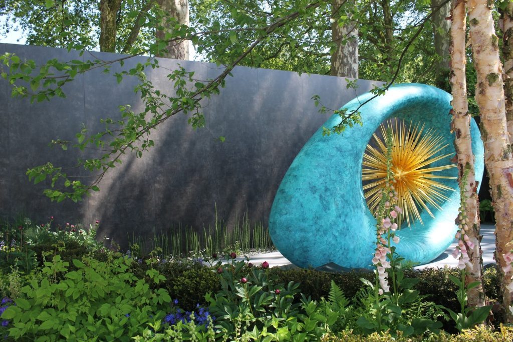 The David Harber & Savills Garden using DesignClad Vulcano Roca