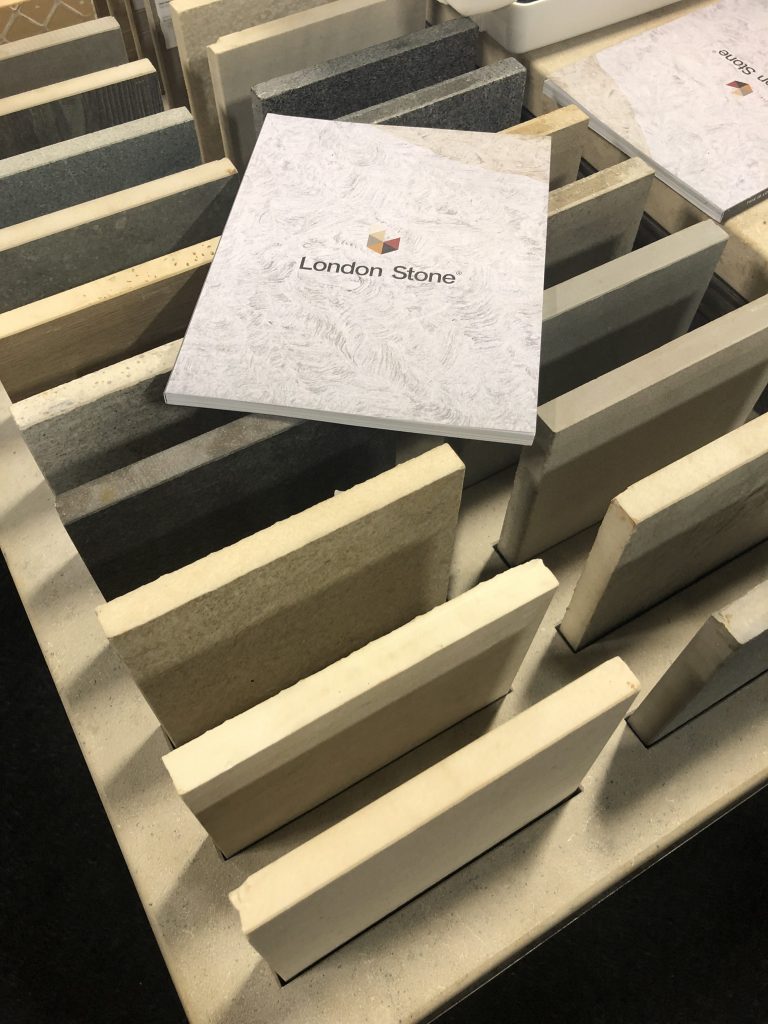 London Stone Landscape Show 2018 - Natural Stone Porcelain Samples