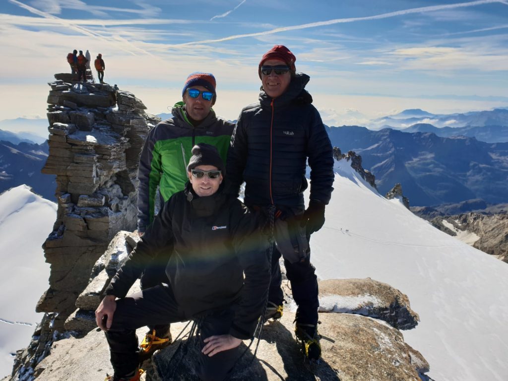 London Stone Gran Paradiso Summit Duchenne UK