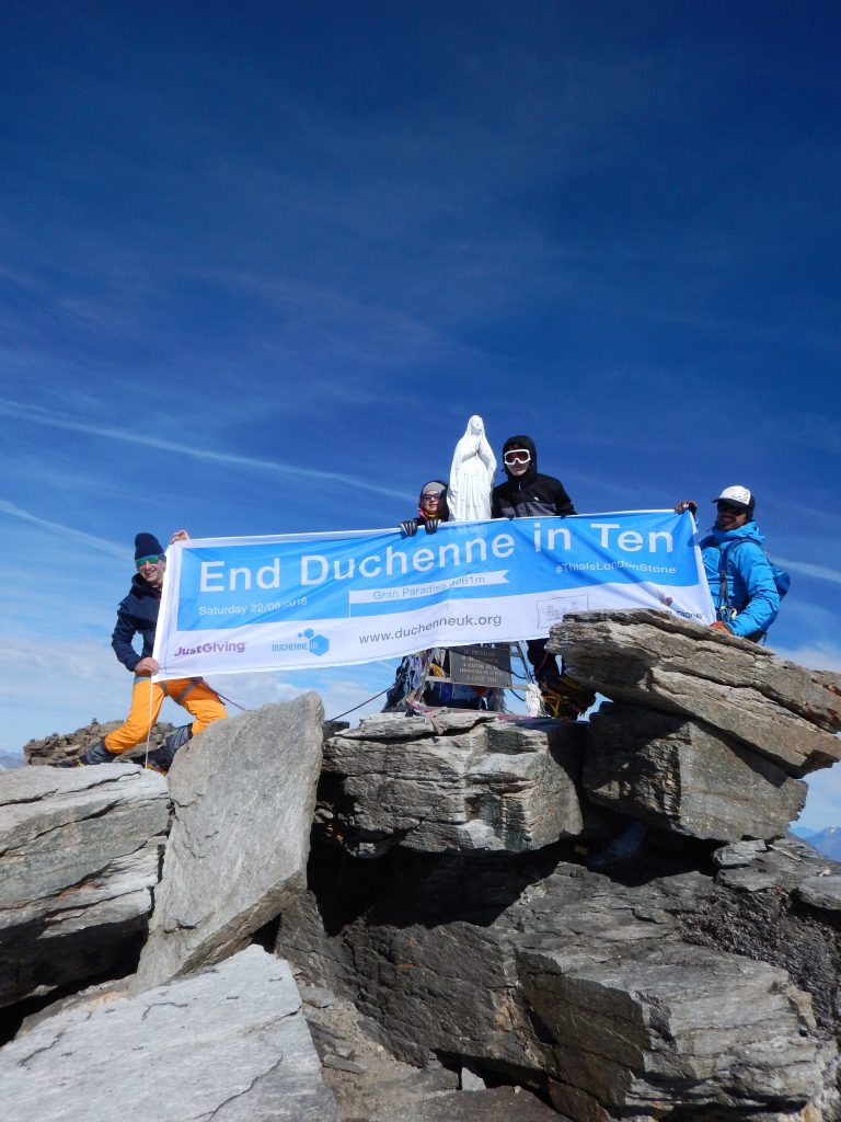 London Stone Gran Paradiso Team Felix Duchenne Summat