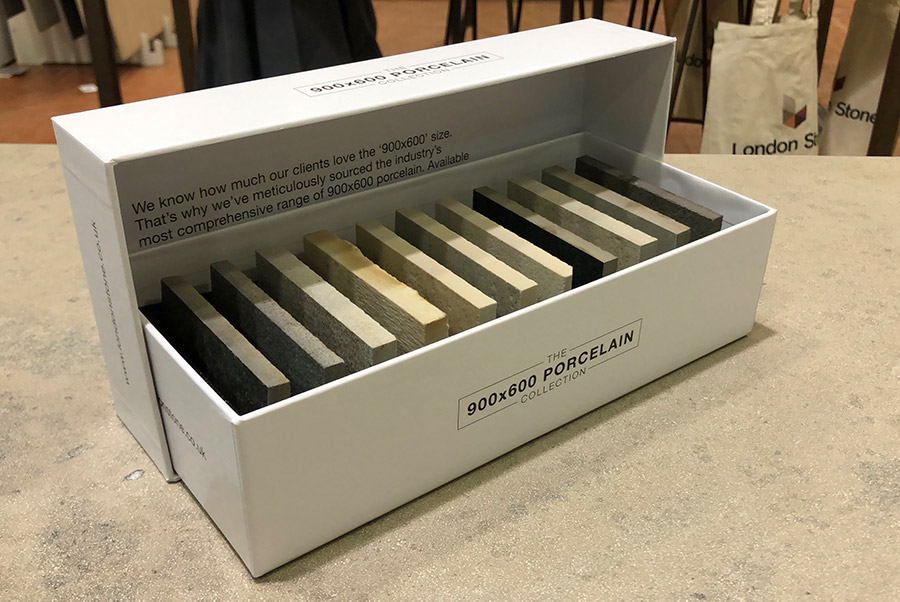 London Stone 2019 - 900x600 porcelain sample box