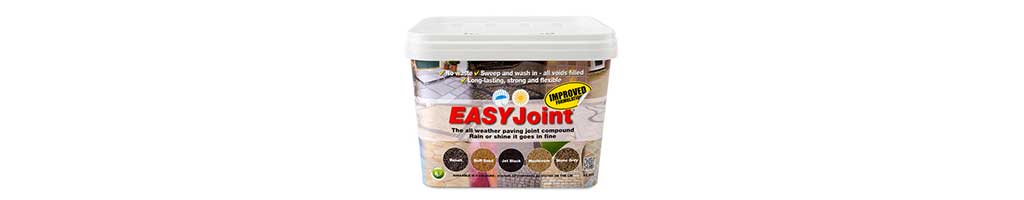 tub of easyjoint patio grouting for pointing paving from london stone