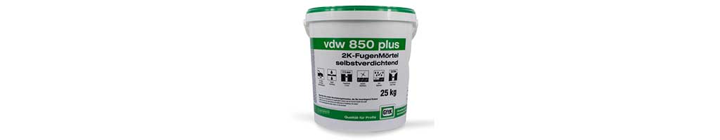 A 25kg tub of GftK vdw850 patio grouting for pointing paving, from london stone