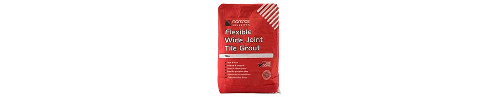 A 10kg bag of Norcros Flexible Wide3 Joint Tile Grout, pointing for paving,supplied by London Stone