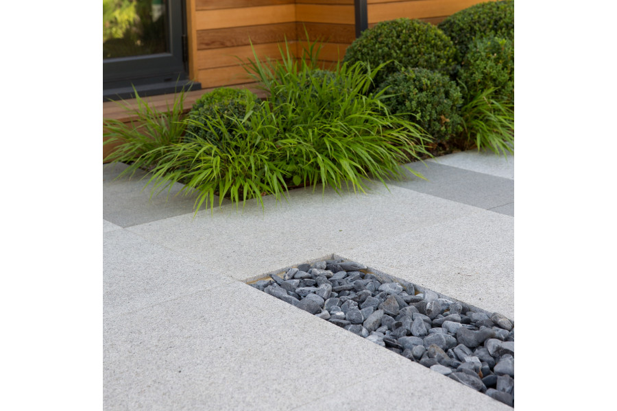 Granite Paving is one of the most toughest paving materials available perfect for both garden and commercial spaces