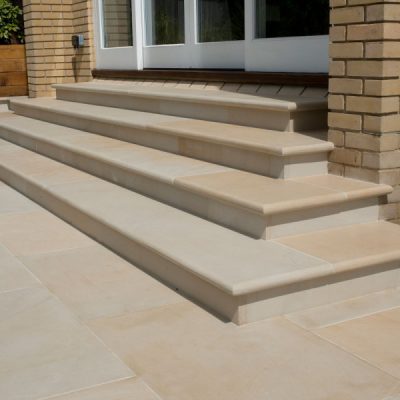 Harvest Smooth Sandstone Bullnose Step