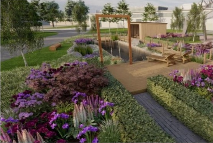 Living Landscapes Show Garden, BBC Gardeners' World 2022
