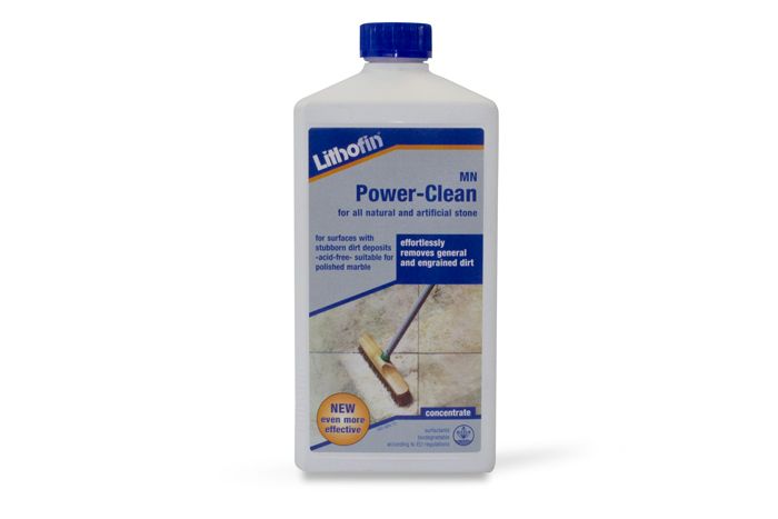 Bottle of Lithofin Power Clean