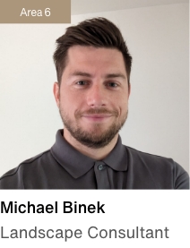 Headshot of Michael Binek, Landscape Consultant.
