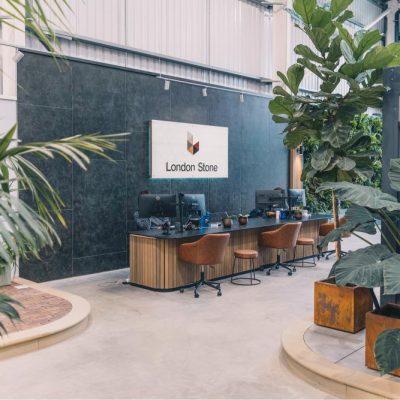 Dedicated customer service desk in London Stone Birmingham showroom