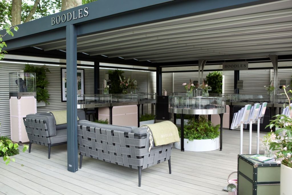 DesignBoard Luna on Boodles trade stand, RHS Chelsea 2025