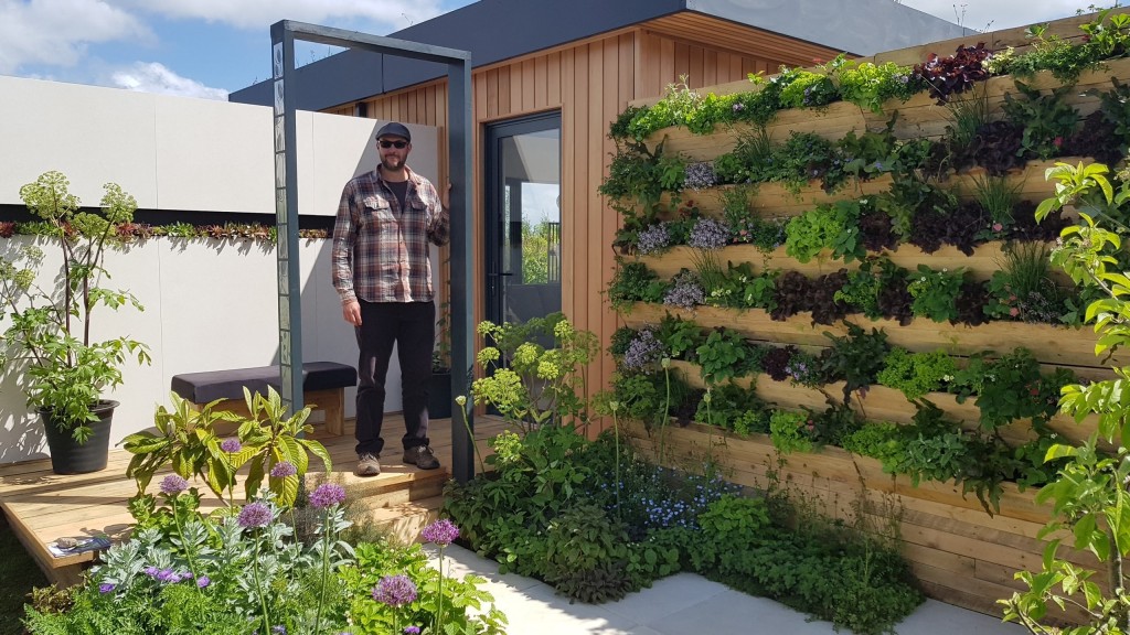 Andy Bending - "The Salad Deck" Garden