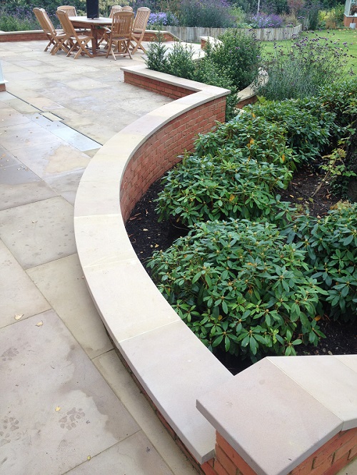 Buff Sandstone patio