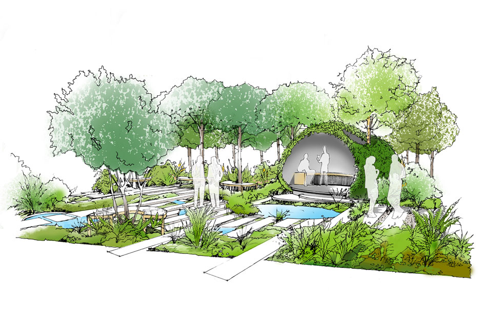 Macmillan-legacy-garden-Hampton Court Flower Show 2015