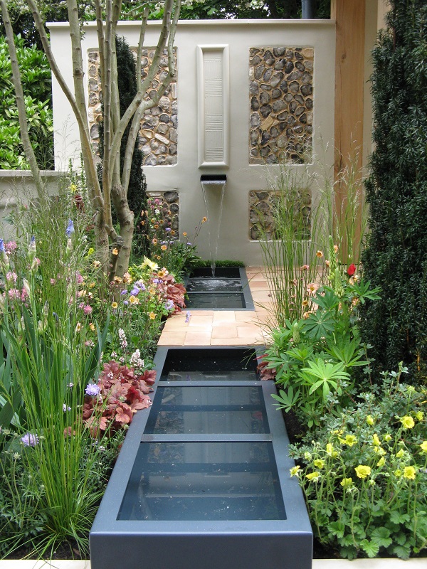 Pro Corda Trust A Suffolk Retreat, Frederic Whyte, Harvest Sawn Sandstone, RHS Chelsea 2016