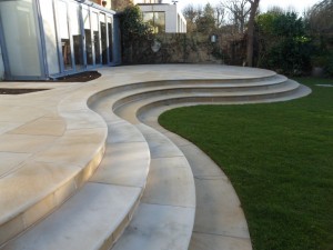 Designing the S-Curve with Bespoke Garden Step Treads