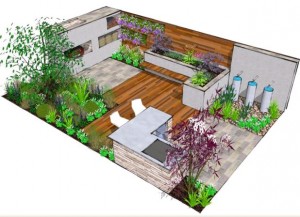 Gardeners' World Best Lifestyle Garden with London Stone